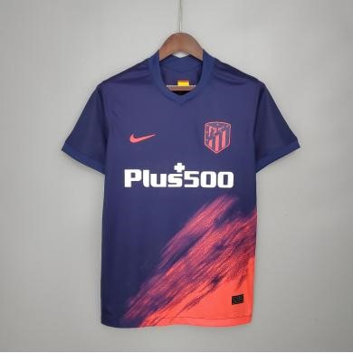 Tailandia Camiseta Atletico Madrid Segunda Equipación 2021/2022